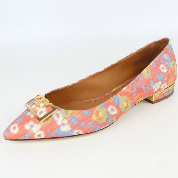 NEW Tory Burch Gigi Floral Jacquard Ballet Flats | for Work to Weekend Events - Picture 7 of 16